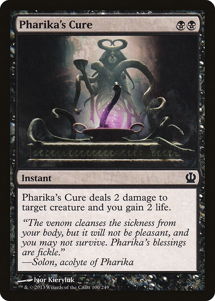 Pharika's Cure (THS-100) - Theros Foil