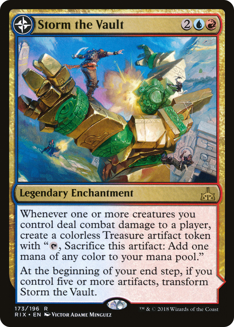 Storm the Vault (RIX-173) - Rivals of Ixalan: (compasslanddfc)