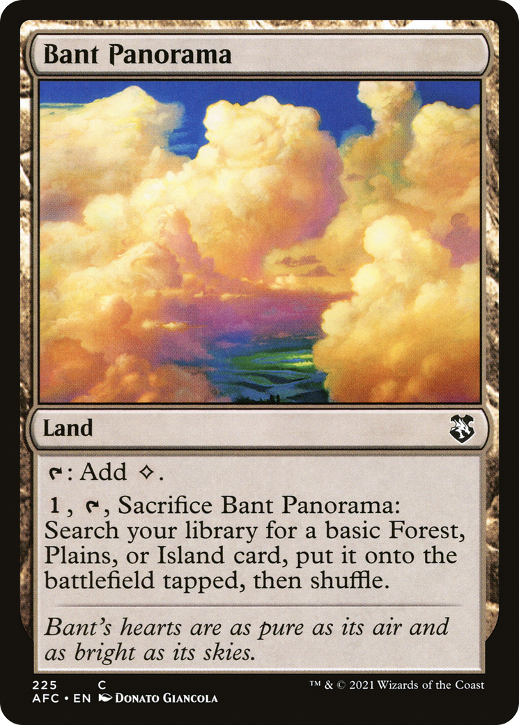 Bant Panorama (AFC-225) - Forgotten Realms Commander