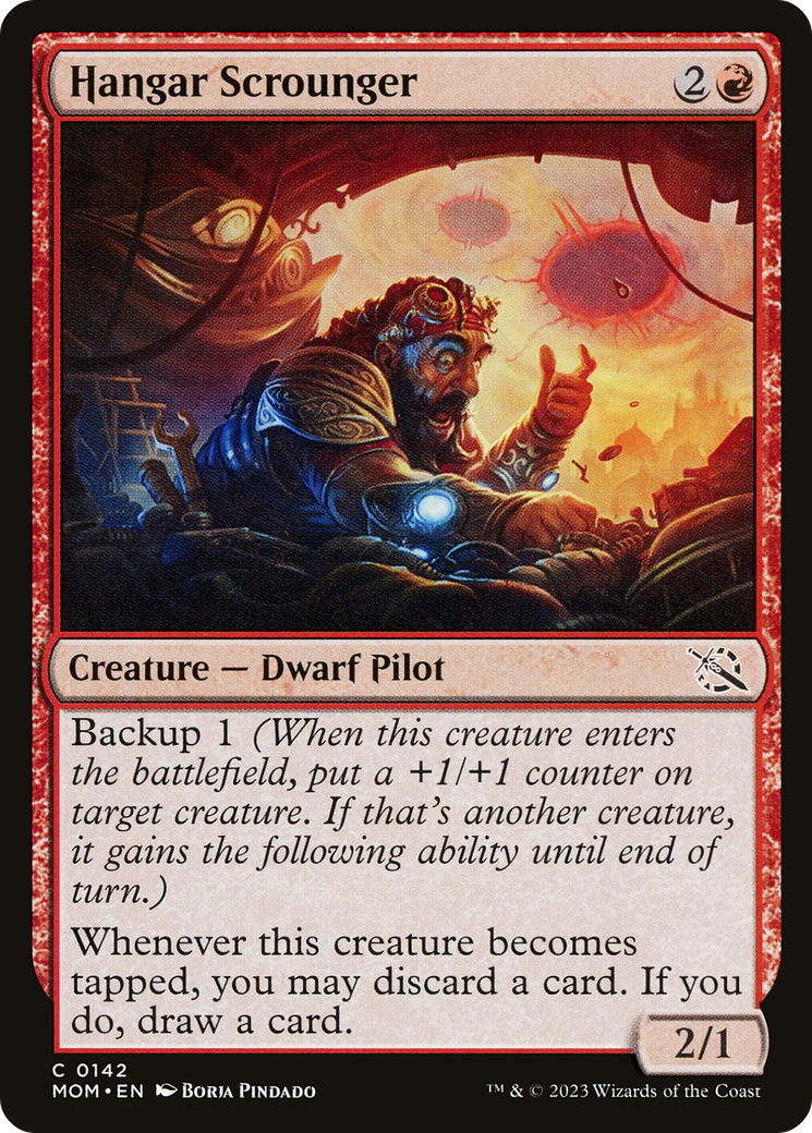 Hangar Scrounger (MOM-142) - March of the Machine Foil