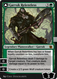 Garruk Relentless // Garruk, the Veil-Cursed (SIS-049) - Shadows of the Past