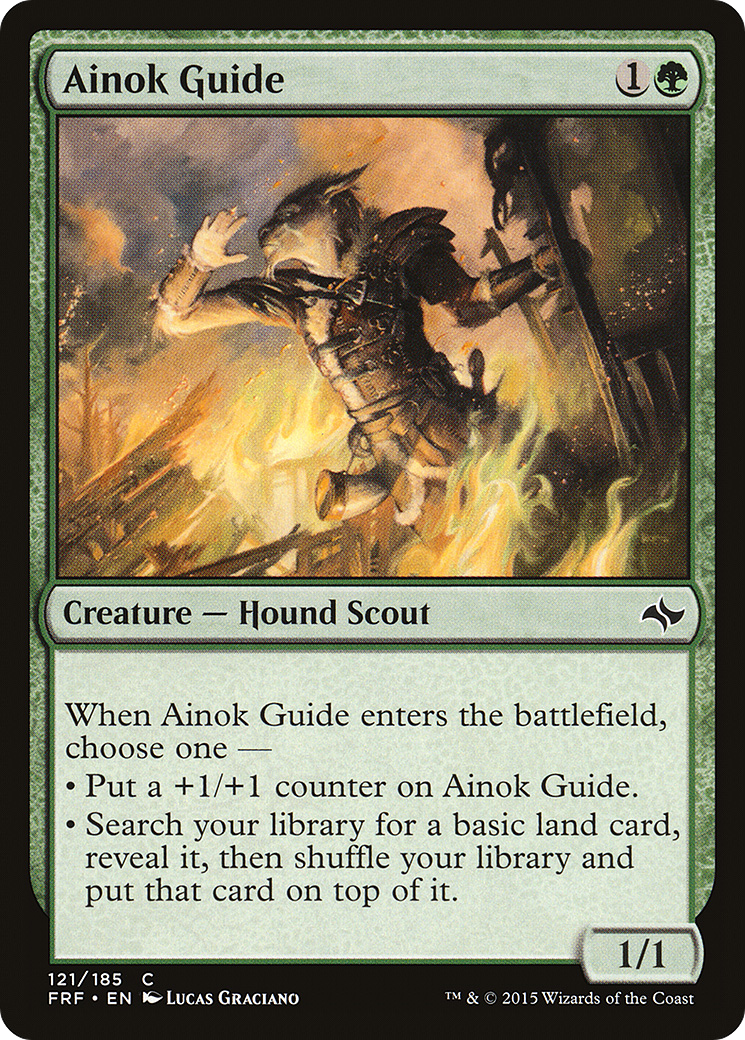 Ainok Guide (FRF-121) - Fate Reforged Foil