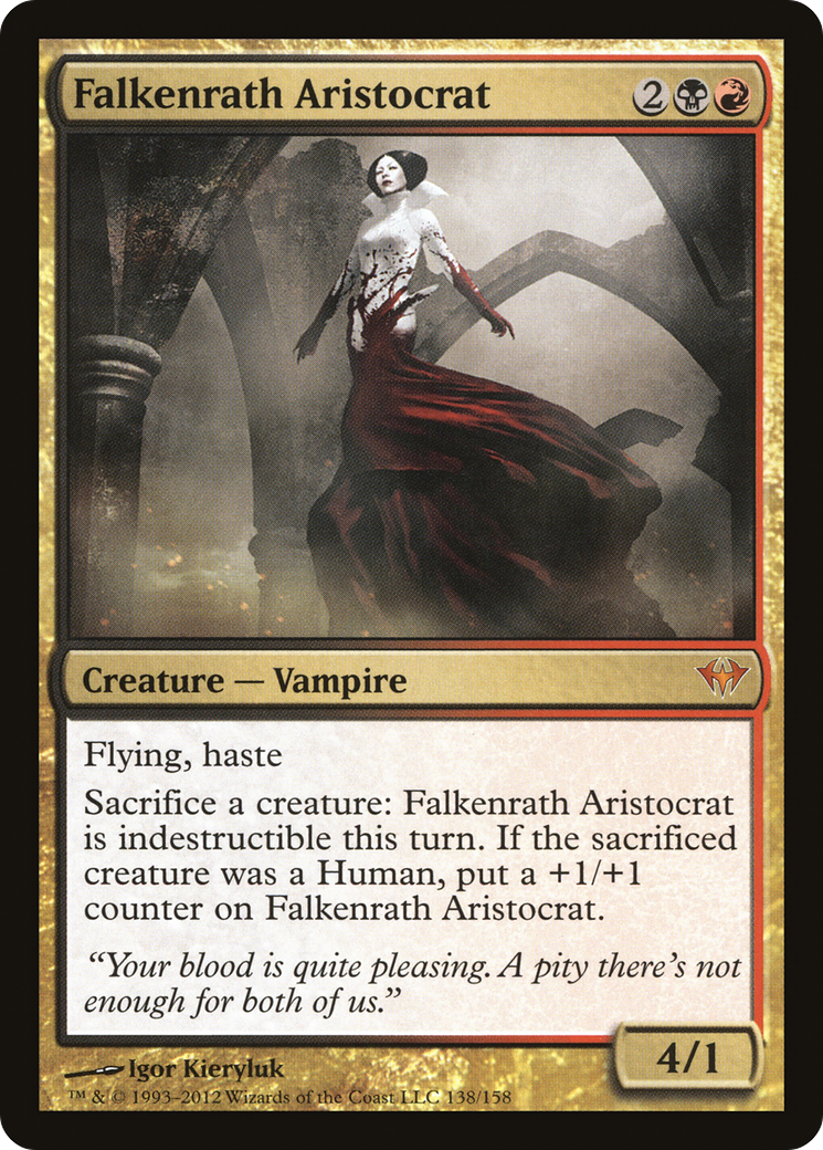 Falkenrath Aristocrat (DKA-138) - Dark Ascension