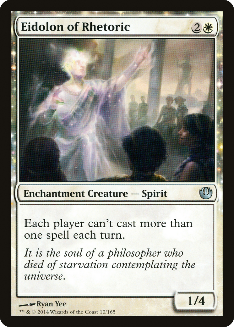 Eidolon of Rhetoric (JOU-010) - Journey into Nyx: (enchantment) Foil