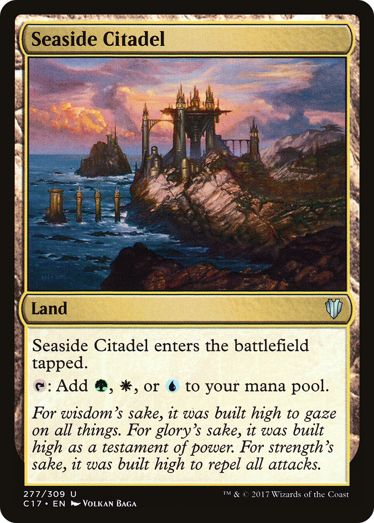 Seaside Citadel (C17-277) - Commander 2017