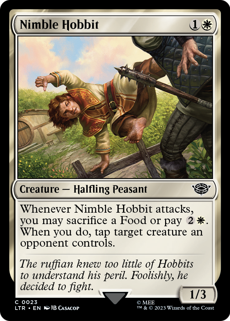 Nimble Hobbit (LTR-023) - The Lord of the Rings: Tales of Middle-earth