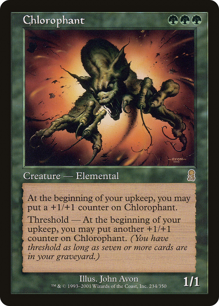 Chlorophant (ODY-234) - Odyssey Foil