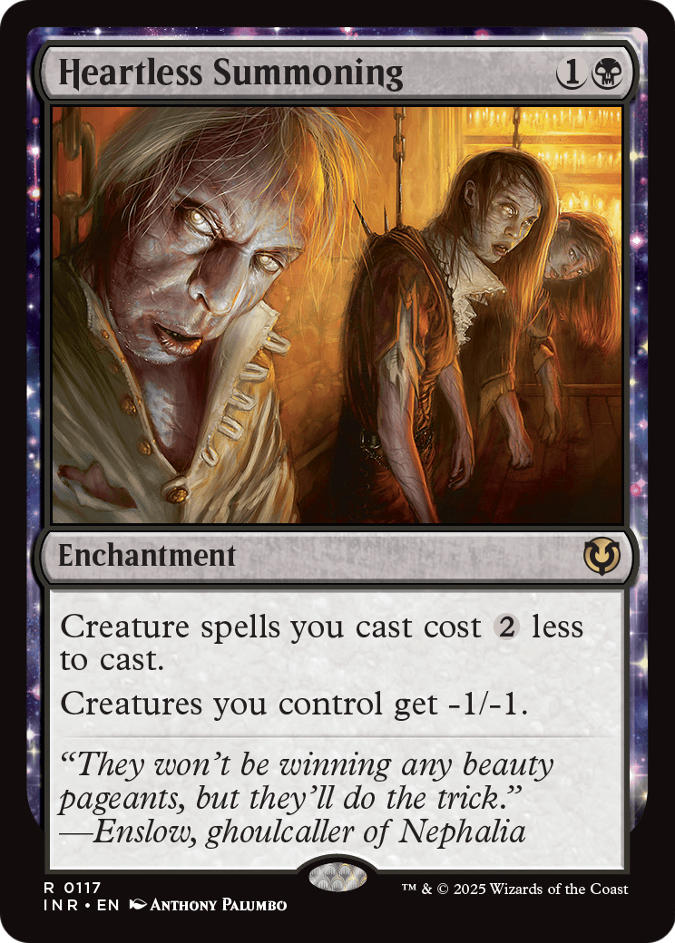 Heartless Summoning (INR-117) - Innistrad Remastered: (enchantment) Foil