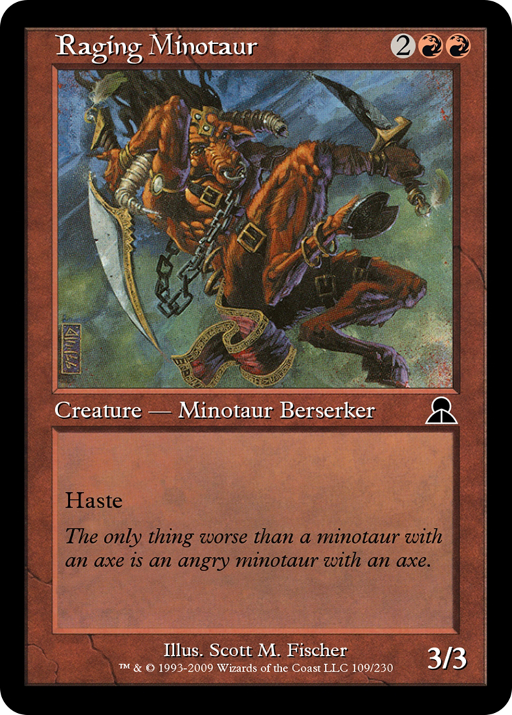 Raging Minotaur (ME3-109) - Masters Edition III