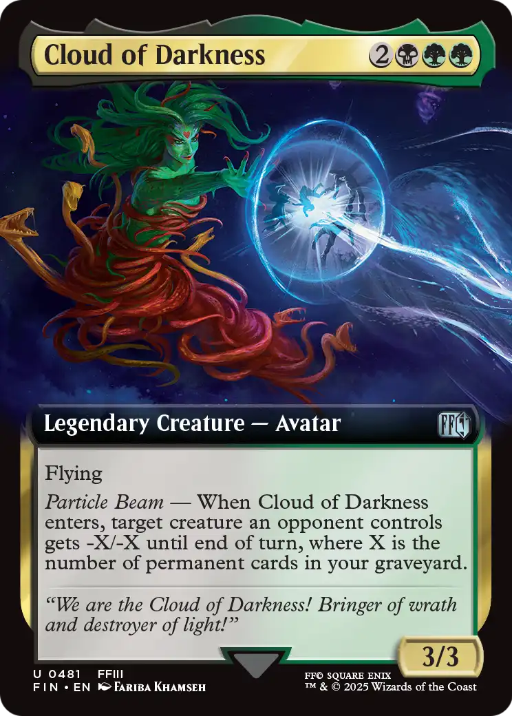 Cloud of Darkness (Extended Art) (FIN-481) - FINAL FANTASY: (Extended Art)