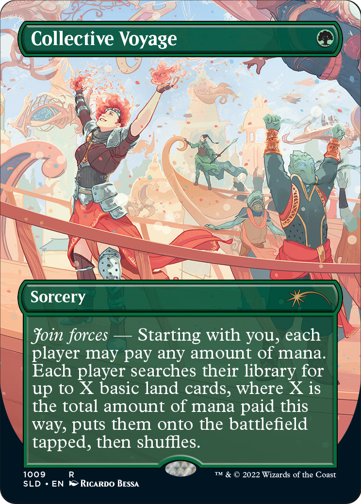 Collective Voyage (SLD-1009) - Secret Lair Drop (Borderless) Foil