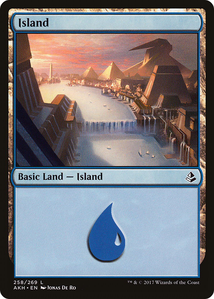 Island (258) (AKH-258) - Amonkhet