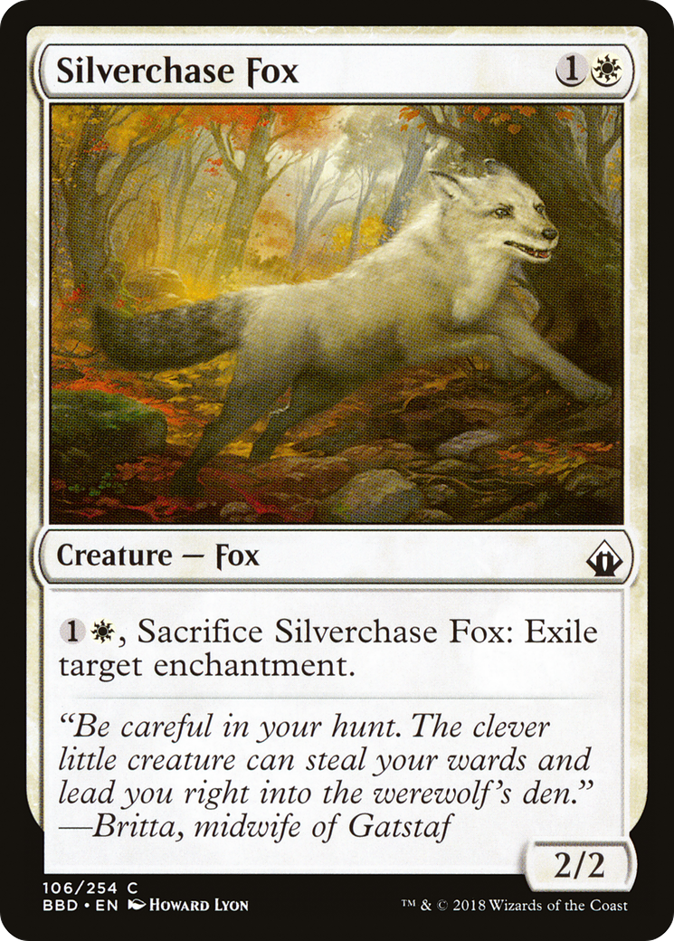 Silverchase Fox (BBD-106) - Battlebond