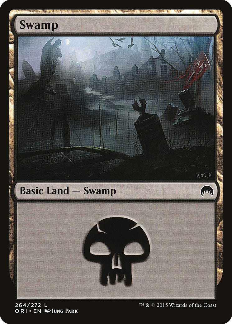 Swamp (264) (ORI-264) - Magic Origins Foil