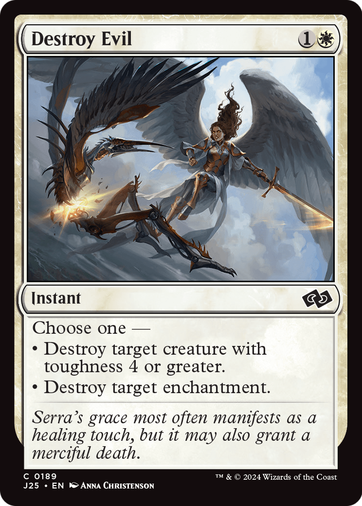 Destroy Evil (J25-189) - Foundations Jumpstart