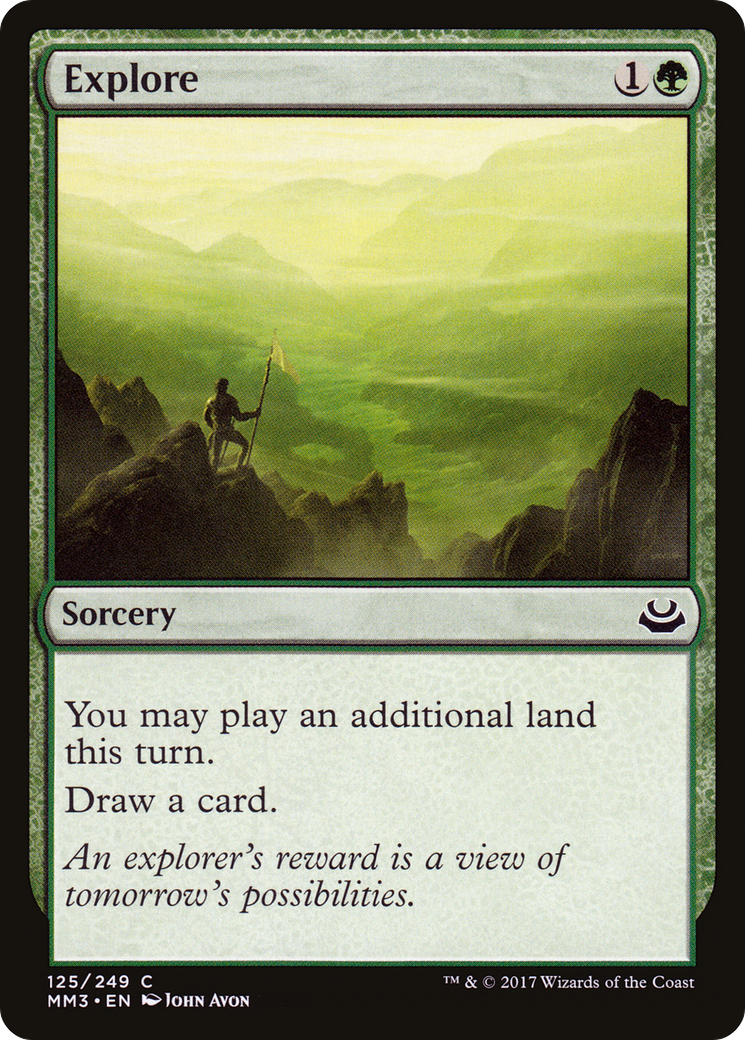 Explore (MM3-125) - Modern Masters 2017