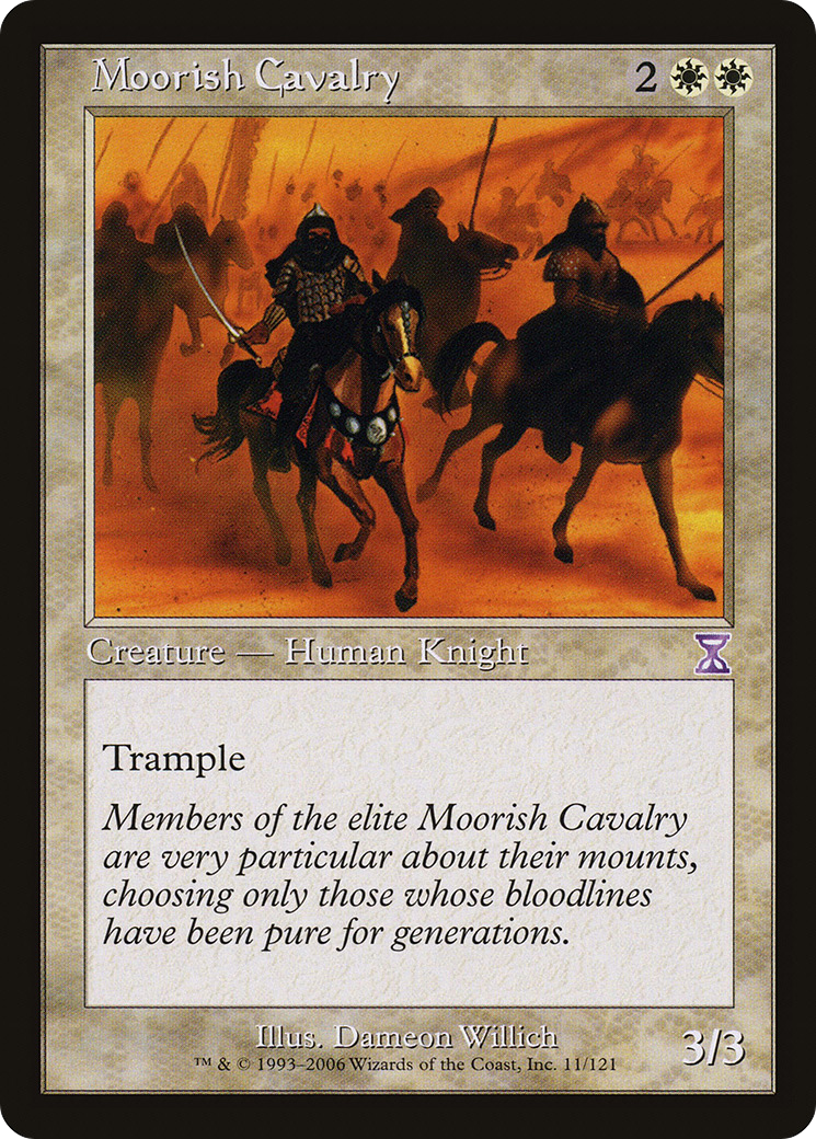 Moorish Cavalry (TSB-011) - Time Spiral Timeshifted Foil