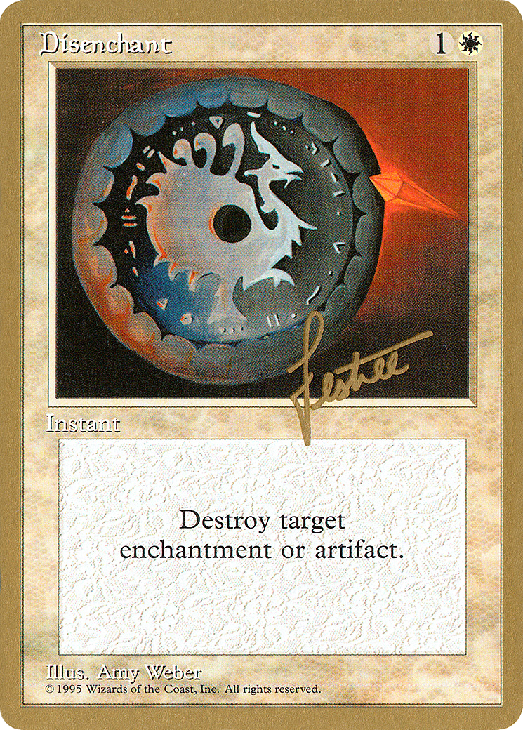 Disenchant - 1996 Bertrand Lestree (4ED) (WCD-) - Pro Tour Collector Set