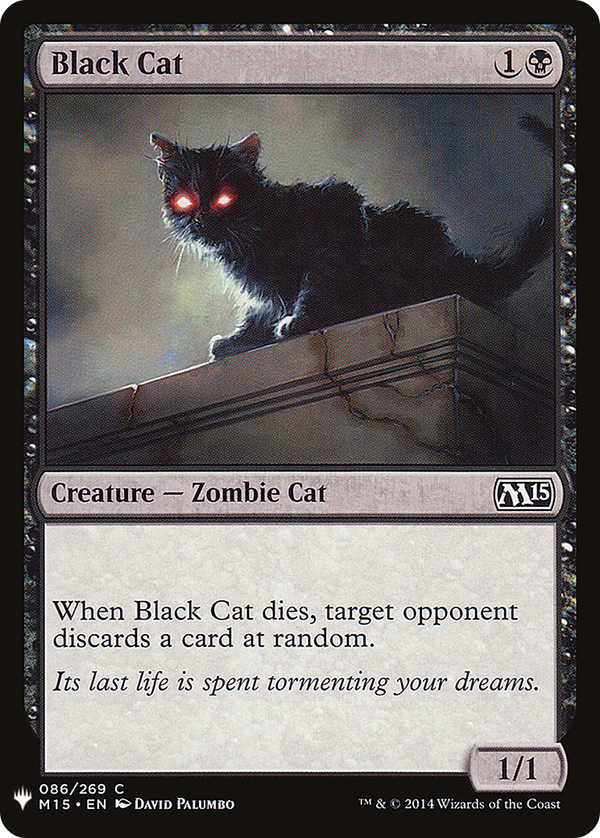 Black Cat (LIST-086) - The List
