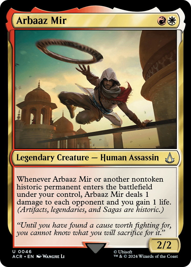 Arbaaz Mir (ACR-046) - Assassin's Creed Foil
