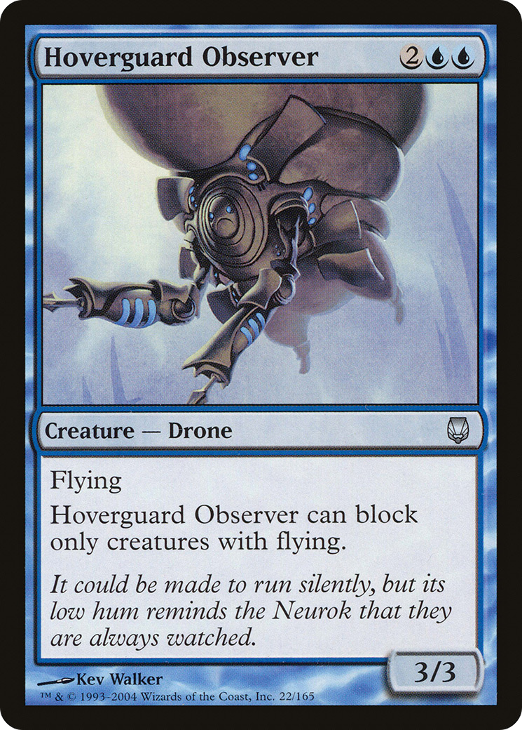 Hoverguard Observer (DST-022) - Darksteel Foil
