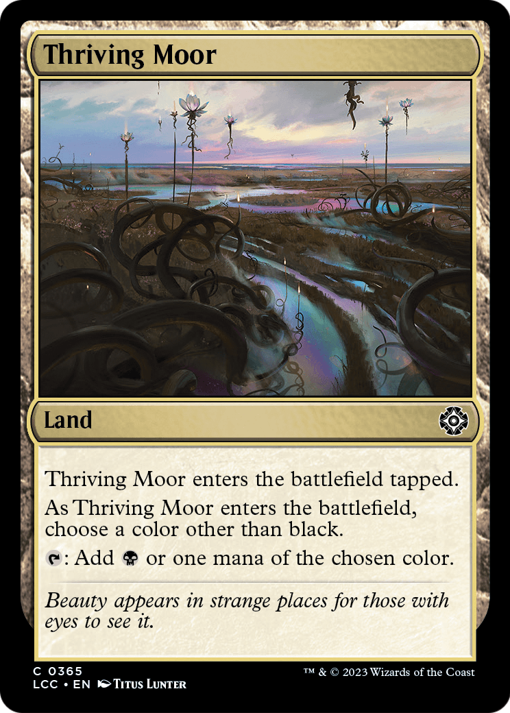 Thriving Moor (LCC-365) - The Lost Caverns of Ixalan Commander