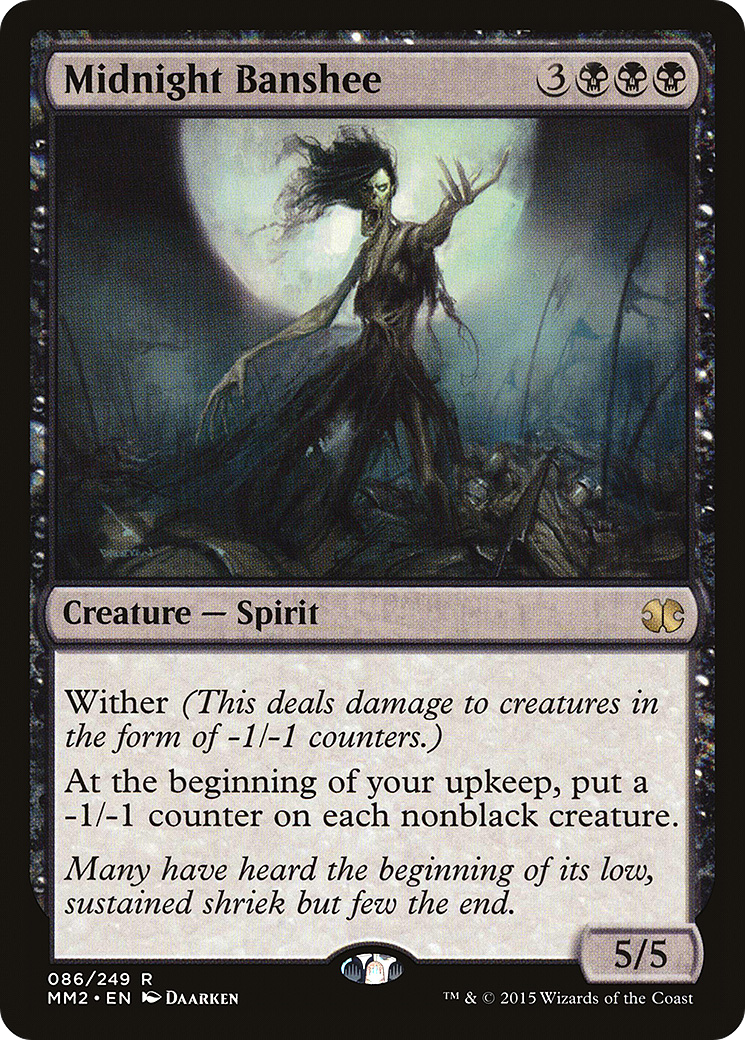 Midnight Banshee (MM2-086) - Modern Masters 2015