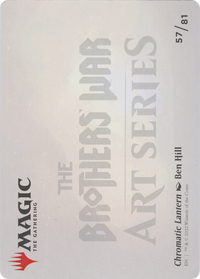 Chromatic Lantern // Chromatic Lantern (ABRO-057) - The Brothers' War Art Series (Borderless) Foil