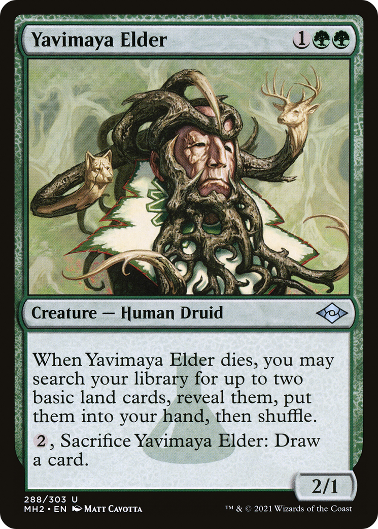 Yavimaya Elder (MH2-288) - Modern Horizons 2