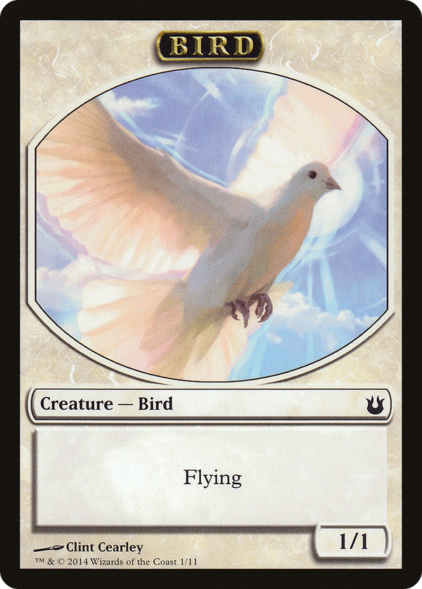 Bird Token (1) (BNG-001) - Born of the Gods Tokens
