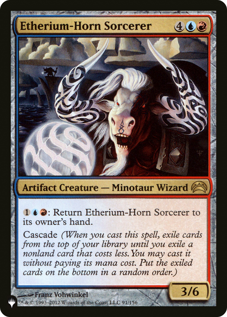 Etherium-Horn Sorcerer (LIST-91/156) - The List