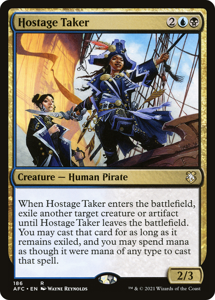 Hostage Taker (AFC-186) - Forgotten Realms Commander