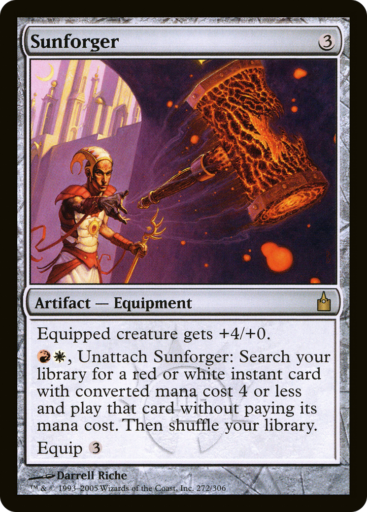 Sunforger (RAV-272) - Ravnica: City of Guilds Foil