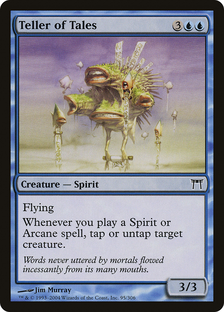 Teller of Tales (CHK-095) - Champions of Kamigawa Foil