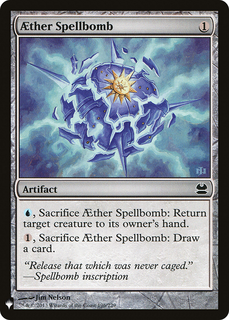 Aether Spellbomb (LIST-196) - The List