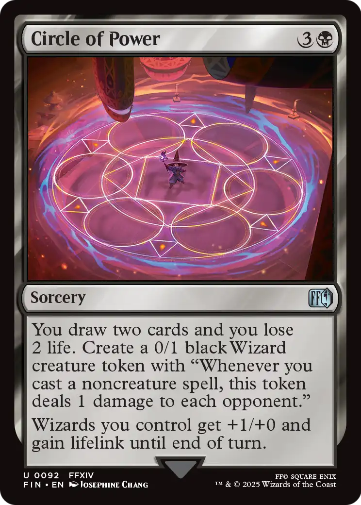Circle of Power (FIN-092) - FINAL FANTASY Foil
