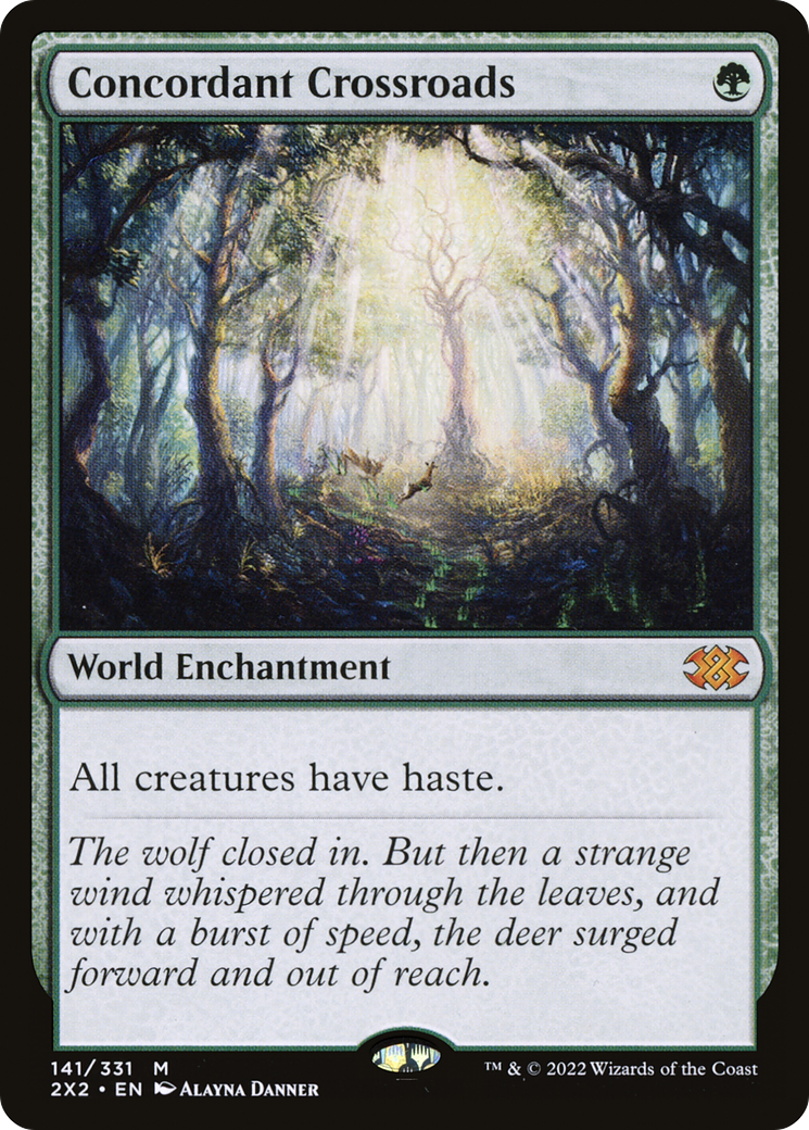 Concordant Crossroads (2X2-141) - Double Masters 2022 Foil