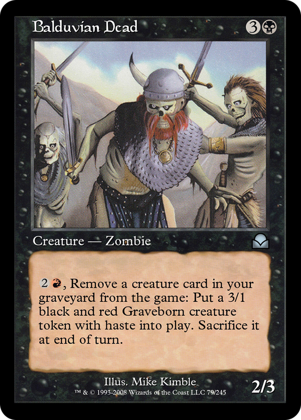 Balduvian Dead (ME2-079) - Masters Edition II Foil