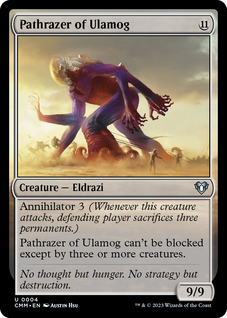 Pathrazer of Ulamog (CMM-004) - Commander Masters