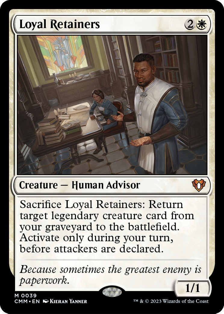 Loyal Retainers (CMM-039) - Commander Masters