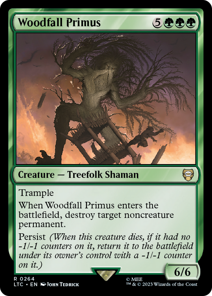 Woodfall Primus (LTC-264) - Tales of Middle-earth Commander