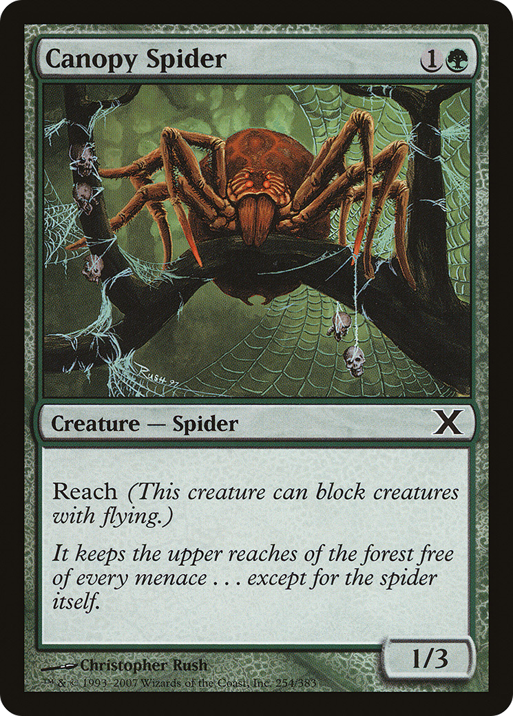Canopy Spider (10E-254) - Tenth Edition