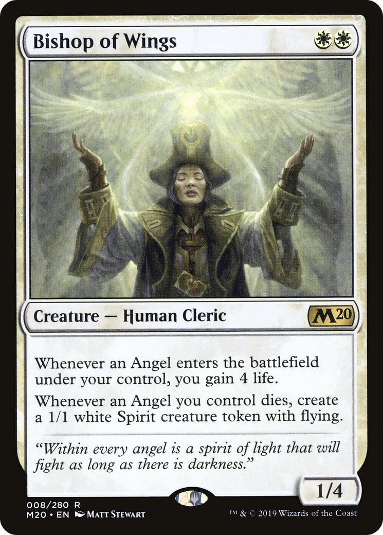 Bishop of Wings (M20-008) - Core Set 2020 Foil