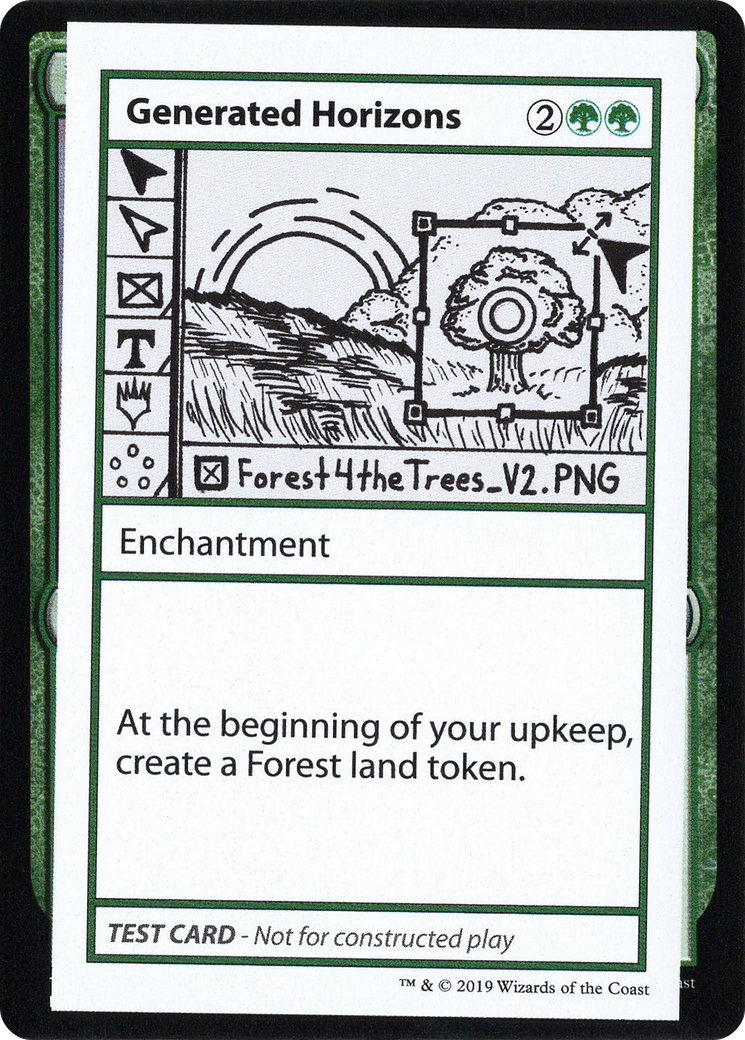 Generated Horizons (No PW Symbol) (CMB1-) - Mystery Booster Playtest Cards 2021