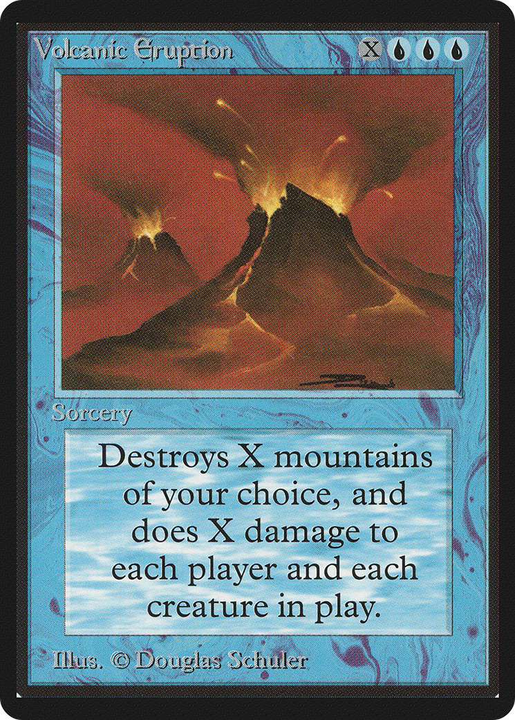 Volcanic Eruption (LEB-) - Limited Edition Beta