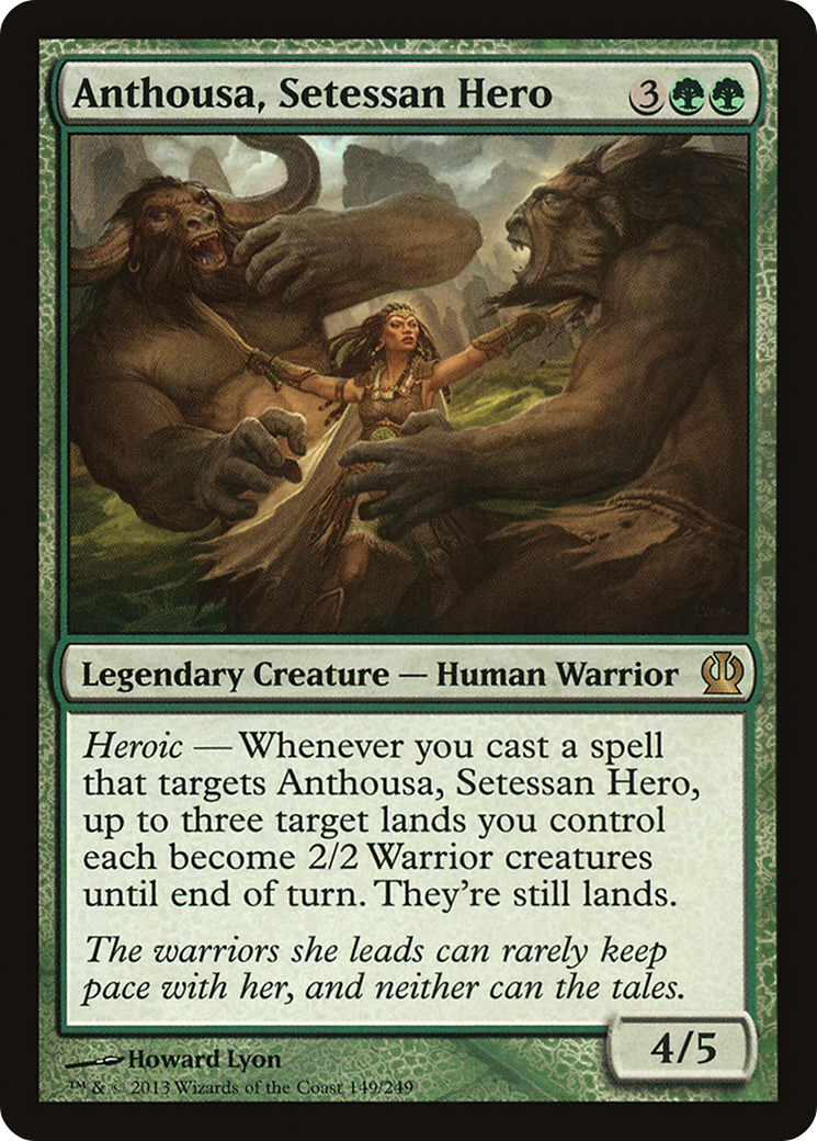 Anthousa, Setessan Hero (THS-149) - Theros Foil