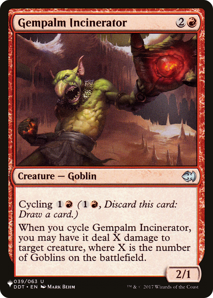 Gempalm Incinerator (DDT) (LIST-039/063) - The List