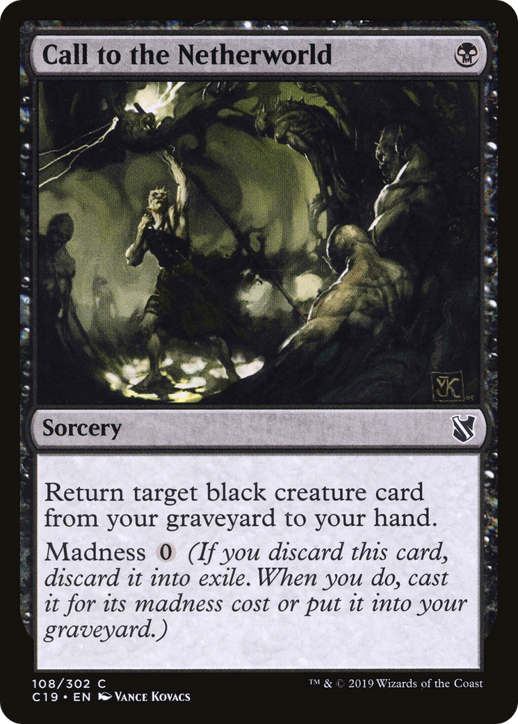 Call to the Netherworld (C19-108) - Commander 2019