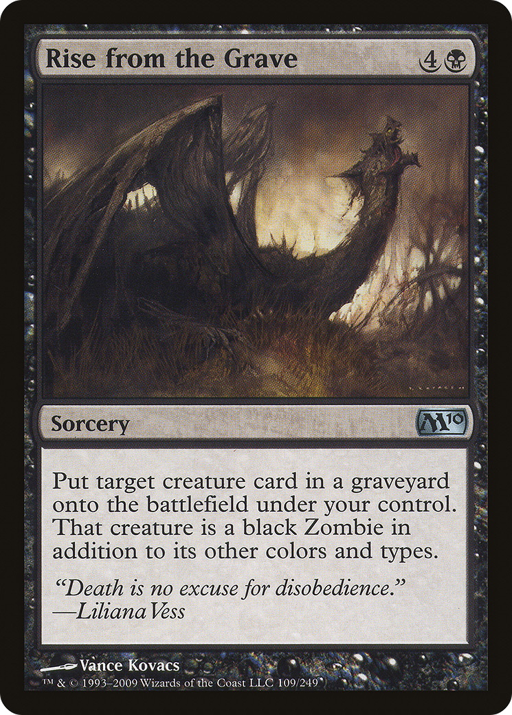 Rise from the Grave (M10-109) - Magic 2010 Foil