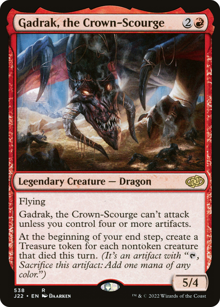 Gadrak, the Crown-Scourge (J22-538) - Jumpstart 2022